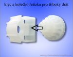 Vložení kolečka do klece